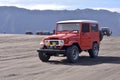 Red Land Cruiser Hardtop