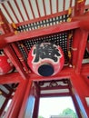 Red Lantern in Dazaifu& x27;s Temple