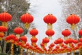 The Red Lanterns Royalty Free Stock Photo