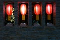 Red lanterns Royalty Free Stock Photo