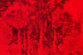 Red large scratches on aged cover texture - beautiful abstract photo background