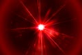 red laser light background