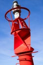 Red lateral buoy Royalty Free Stock Photo