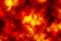 Red lava explosion for background and texture