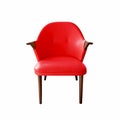 Red leather armchair Royalty Free Stock Photo