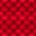 Red leather background with buttons