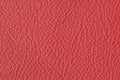 red natural leather closed up background Royalty Free Stock Photo
