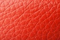 Red leather texture Royalty Free Stock Photo