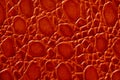 Red leather texture