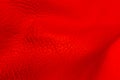 Red leather texture background Royalty Free Stock Photo