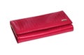 Red leather vintage purse