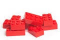 Red Lego blocks