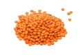 Red Lentil Royalty Free Stock Photo
