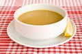Red lentil soup Royalty Free Stock Photo