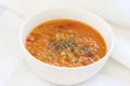 Red lentil soup Royalty Free Stock Photo