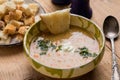 Red lentil soup Royalty Free Stock Photo