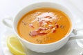 Red lentil soup, turkish cuisine