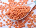 Red Lentil - It is a very important part of vegetarian diet in India. It is a good source of cholesterol lowering fibre.