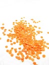 Red lentils Royalty Free Stock Photo