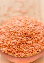 Red Lentils Royalty Free Stock Photo