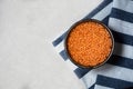 Red lentil Royalty Free Stock Photo