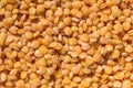 Red lentils texture background. Close-up healthy organic lentil seed. Natural nutriotion diet