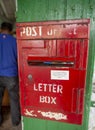 Red letter box