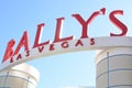 Red letters BALLYS Las Vegas