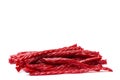 Red Licorice Sticks Royalty Free Stock Photo