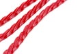 Red Licorice Sticks Royalty Free Stock Photo