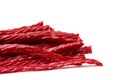 Red Licorice Sticks Royalty Free Stock Photo