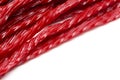 Red Licorice Sticks Royalty Free Stock Photo