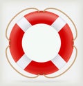 Red Life Buoy