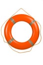 Red life buoy Royalty Free Stock Photo
