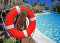 Red lifebuoy Royalty Free Stock Photo