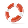 Red lifebuoy Royalty Free Stock Photo