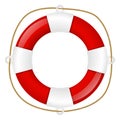 Red lifebuoy Royalty Free Stock Photo