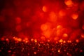 Red light bubbles background. Red bokeh background Royalty Free Stock Photo