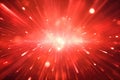 Red Light Burst Royalty Free Stock Photo