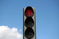 Red light-signal of traffic light