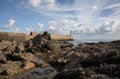 Red Lighthouse in Les Sables d'Olonne - France