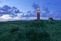 Red lighthouse Texel Royalty Free Stock Photo