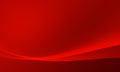 Red lines with shine light curve wave with red soft gradient abstract background Royalty Free Stock Photo