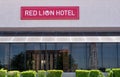 Red Lion Hotel located in Houston, TX. Royalty Free Stock Photo