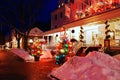 Red Lion Inn, Christmas Royalty Free Stock Photo