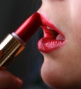 Red Lipstick 1 Royalty Free Stock Photo