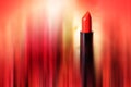 Red lipstick abstract background makeup concept Royalty Free Stock Photo