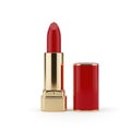 A red lipstick with a gold case Royalty Free Stock Photo