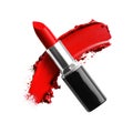 Red lipstick isolate isolate Royalty Free Stock Photo