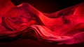 Red liquid holographic soft light background